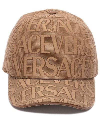 versus versace milan men cap|Versace hats brown label.